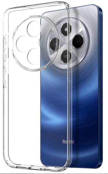 custodia in tpu per xiaomi redmi 14c trasparente