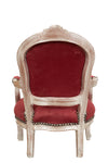 Biscottini POLTRONA DA BAMBINO STILE FRANCESE LUIGI XVI IN LEGNO MASSELLO DI FAGGIO