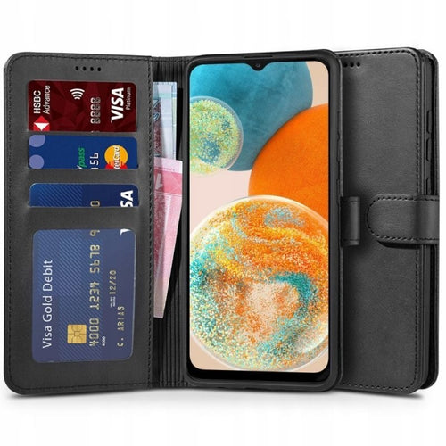 custodia book magnetica per samsung a23 5g nera