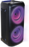 trolley party speaker bluetooth potenza massima 200 Watt con doppio woofer led multicolor