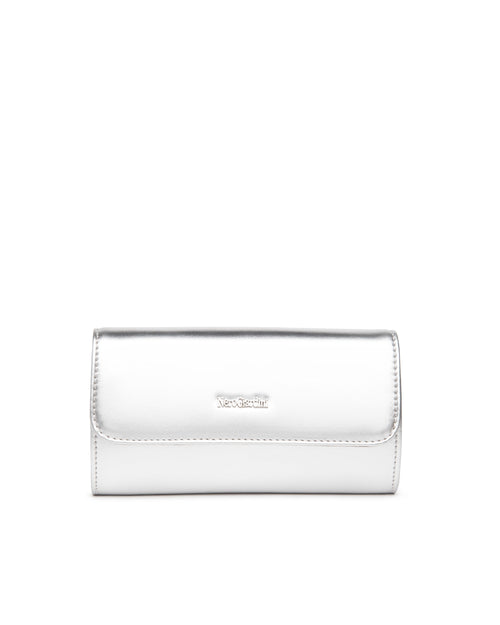 Nero Giardini pochette donna laminato argento E443702DE700