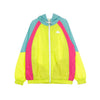 KAPPA Giacca a Vento Uomo Authentic 90 Bertes Lime/light Green/fuchsia da uomo