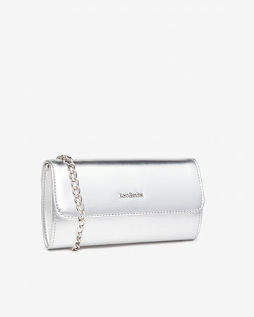 Nero Giardini pochette donna laminato argento E443702DE700
