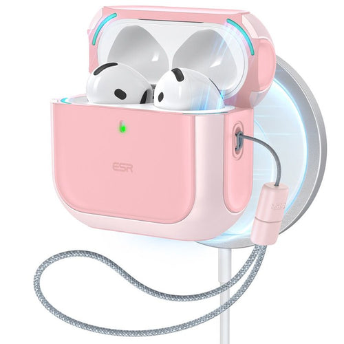 custodia per airpods 4° generazione magsafe pink