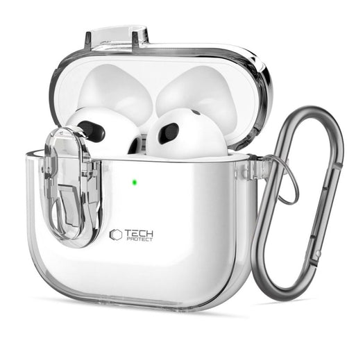 custodia per airpods 4° generazione trasparente