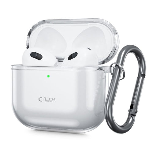 custodia per airpods 4° generazione trasparente