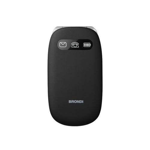 brondi amico comfort cellulare clamshell brondi dual sim nero soft