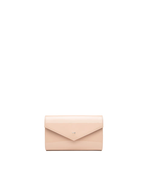 Nero Giardini pochette donna in vernice col .cipria