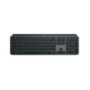 Logitech MX Keys S tastiera RF senza fili + Bluetooth QWERTZ Tedesco Grafite