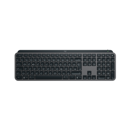 Logitech MX Keys S tastiera RF senza fili + Bluetooth QWERTZ Tedesco Grafite