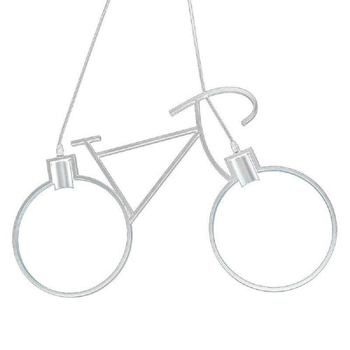Lampadario A Sospensione E27 Da Soffitto A Forma Di Bicicletta Lampada Bici A10