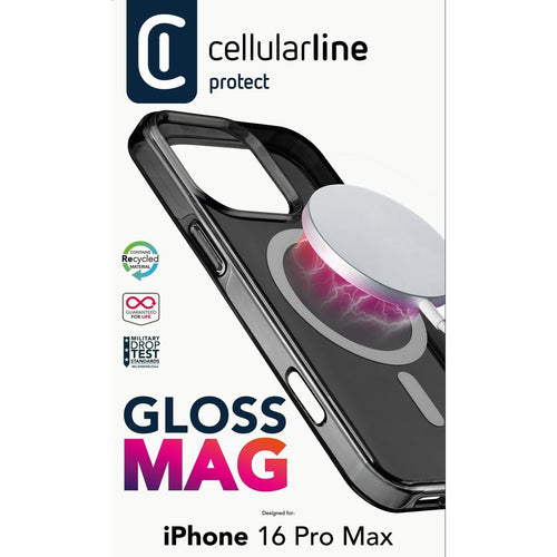 cover iphone 16 pro max  nera magsafe