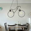 Lampadario A Sospensione E27 Da Soffitto A Forma Di Bicicletta Lampada Bici A10