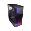 Il case Cougar MX360 RGB e' un Middle tower, con supporto per mainboard ATX. Puo' ospitare fino a 2 hard disk.