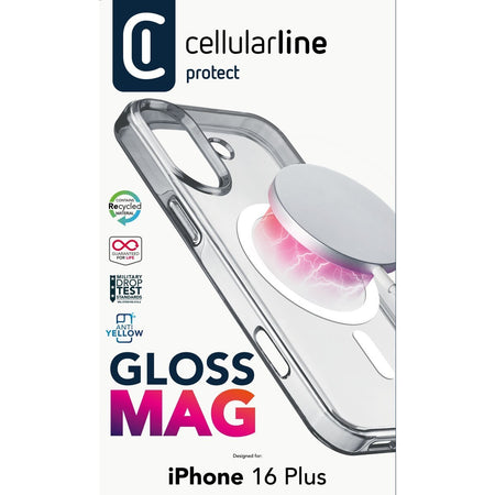 cover iphone 16 plus trasparente magsafe