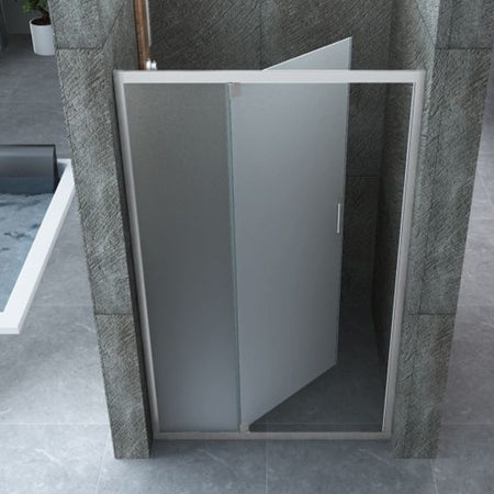 Porta Doccia Semi Battente 6mm Opaco Nicky