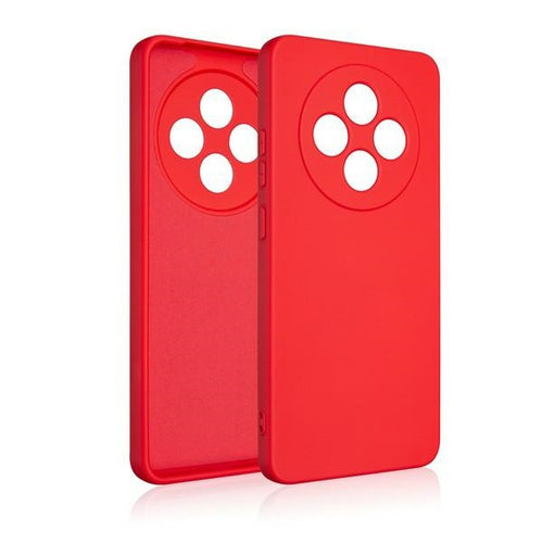 cover in silicone per oppo reno 12F 5g rossa