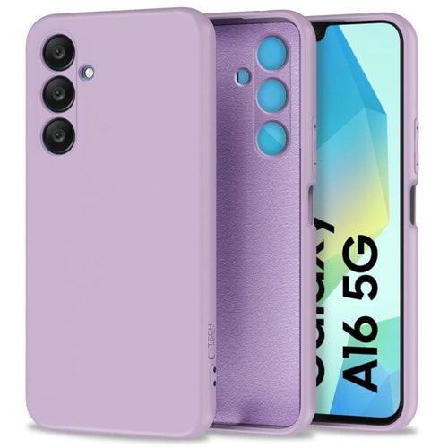 cover in silicone per samsung a16 viola