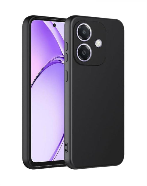 cover in silicone per oppo a40 nera