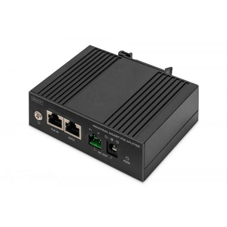 Digitus Splitter PoE Gigabit Ethernet, industriale, 60W (DIGITUS PoE Splitter 60W RJ45 IEEE802.)