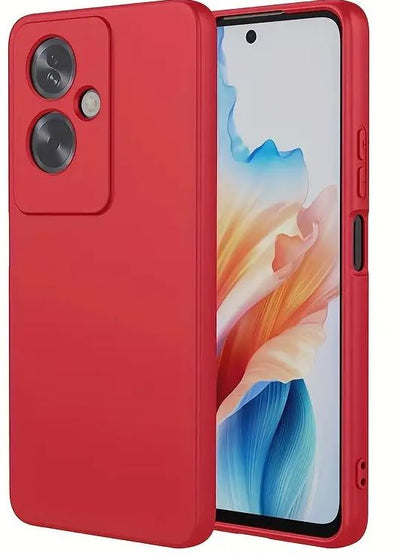 cover in silicone per oppo A40 / A40M 4G / A60 5G rossa