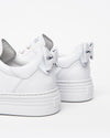 Nero Giardini sneakers bianca con fiocco E306521D707
