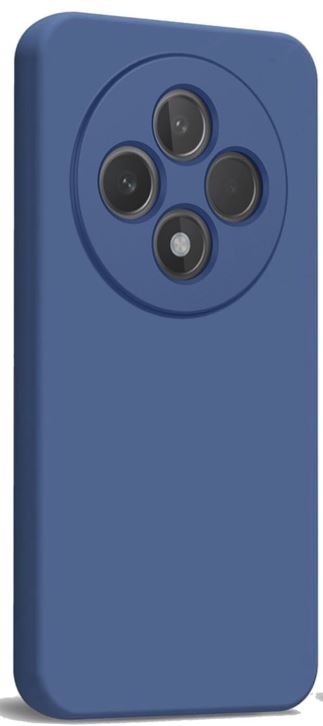cover in silicone per oppo reno 12F 5g blu