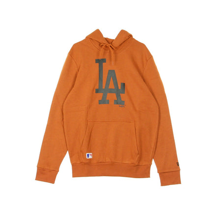 NEW ERA Felpa Cappuccio Uomo Mlb Seasonal Team Logo Hoody Losdod Rust da uomo