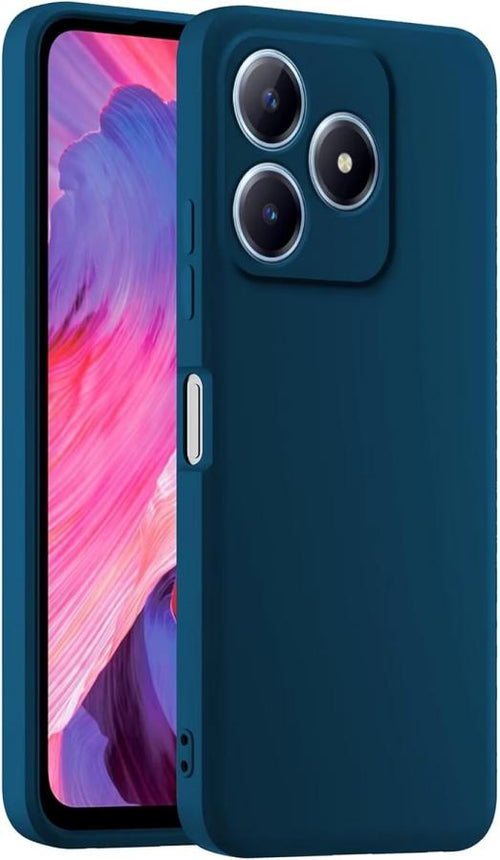 cover silicone ralme c61 blu