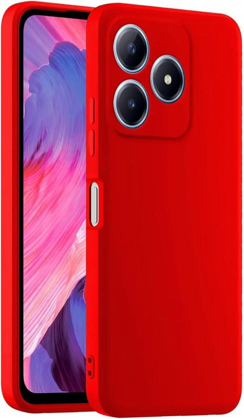 cover silicone ralme c61 rossa