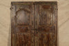 Biscottini Porta portone in legno massello e ferro da interno o da esterno vecchia e antica medievale scorrevole