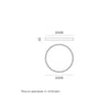 Plafoniera moderna Gea Led GPL325 LED termoplastico lampada soffitto