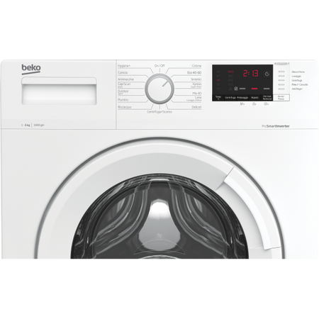 Beko Lavatrice 6kg Slim 40cm Inverter D 1000giri Wuxs61032wi-it