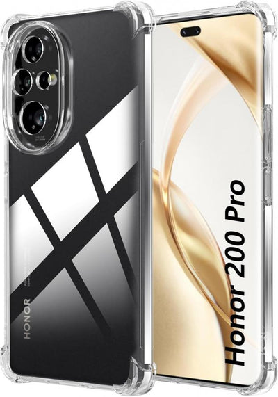 custodia in tpu per honor 200 pro 5g trasparente