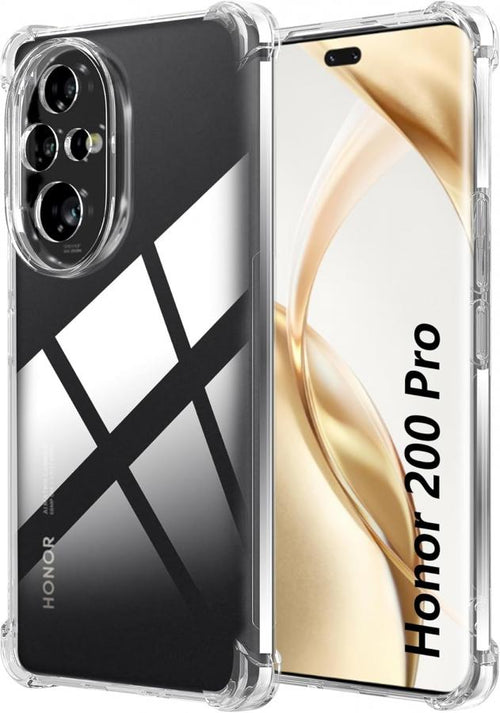 custodia in tpu per honor 200 pro 5g trasparente