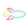 led wall neon sturn multicolor usb dimensioni 230x20x420