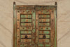 Biscottini Porta portone in legno massello e ferro da interno o da esterno vecchia e antica medievale scorrevole