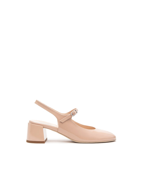 Nero Giardini slingback donna in vernice col. cipria E512341D614
