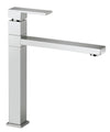Rubinetto miscelatore da cucina quadro cromato Slim
