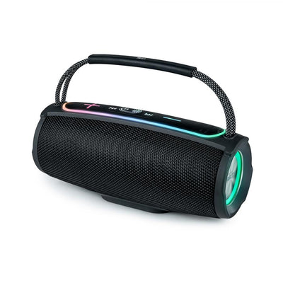speaker bluetooth luminoso 30w twslettore usb e micro sd ricaricabile