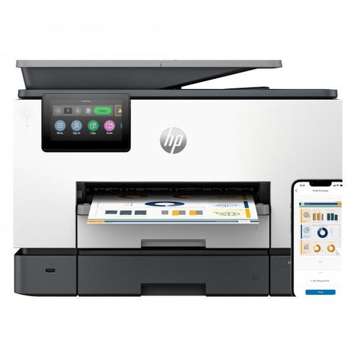 HP MULTIF. INK A4 COLORE, OFFICEJET PRO 9130B, 39PPM, FRONTE/RETRO, ADF, USB/LAN/WIFI, 4 IN 1