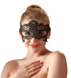 Maschera Ricamata 03 Nero Pizzo