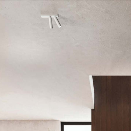 Plafoniera moderna Gea Led GFA1474C LED orientabile alluminio soffitto