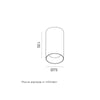 Faretto moderno Gea Led GFA1501 LED spot lampada soffitto