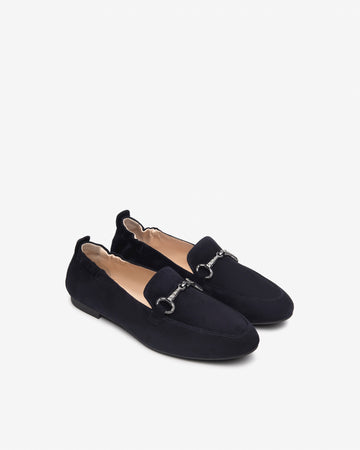 Nero Giardini mocassini donna in suede blu E512620D200