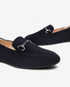 Nero Giardini mocassini donna in suede blu E512620D200