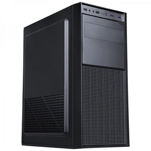 Case Itek Winco OM - Alimentatore incluso 500 Watt - USB 3.0 / Ingresso Audio - Micro Atx - Nero