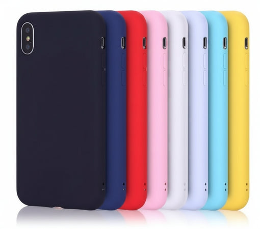 cover in silicone per samsung a6 red