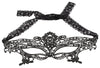 Maschera Ricamata 03 Nero Pizzo