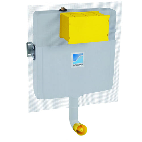 Cassetta incasso per wc a terra e pareti in muratura Schwab Up 199